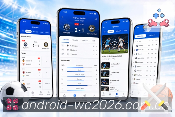  世界杯买球网站App快捷详情：比分核心区、事件列表、数据模块和评论入口